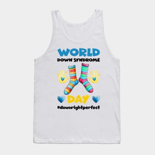 321 Awareness Support - Down Syndrome Day Tank Top